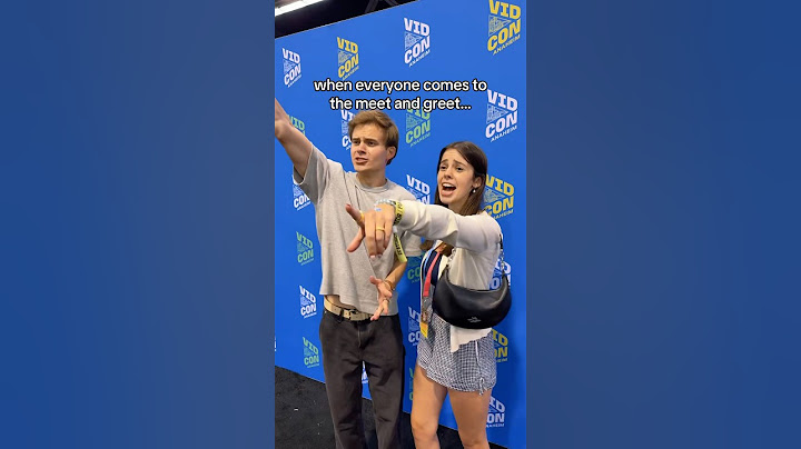 no one came to our meet and greet…