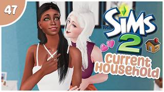 ARE THEY MORE THAN FRIENDS?? 🤔| The Sims 2 Current Household - The Wiley Family - Part 47