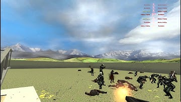 Garrys Mod Kinect - Possible virtual reality with a gun welded to a ragdolls hand