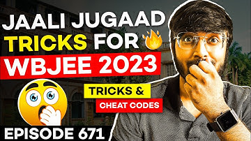 WBJEE 2023: Jaali Jugaad Tukka Tricks🔥| Tricks & Cheat Codes #671 #wbjee2023 #tukkatricks #wbjee