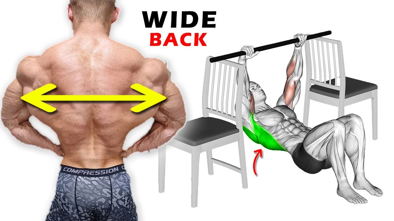 Back growing. Best exercises for lats.