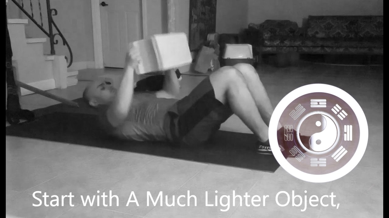 Learn to Take a hit Moderate Level Iron Shirt QiGong Training with