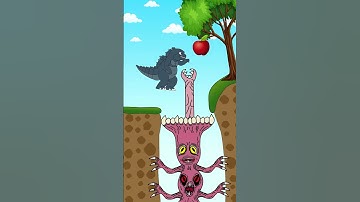 EVOLUTION OF GODZILLA VS GORILLA, SHARKZILLA, DINOSAURS #evolution #shorts #043