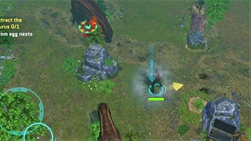 FIGHTING A HUGE ACRO!!!- Jurassic World Primal OPS Gameplay | Chapter 1 Mission 3 HD