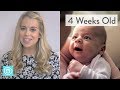 4 Weeks Old: What to Expect - Channel Mum