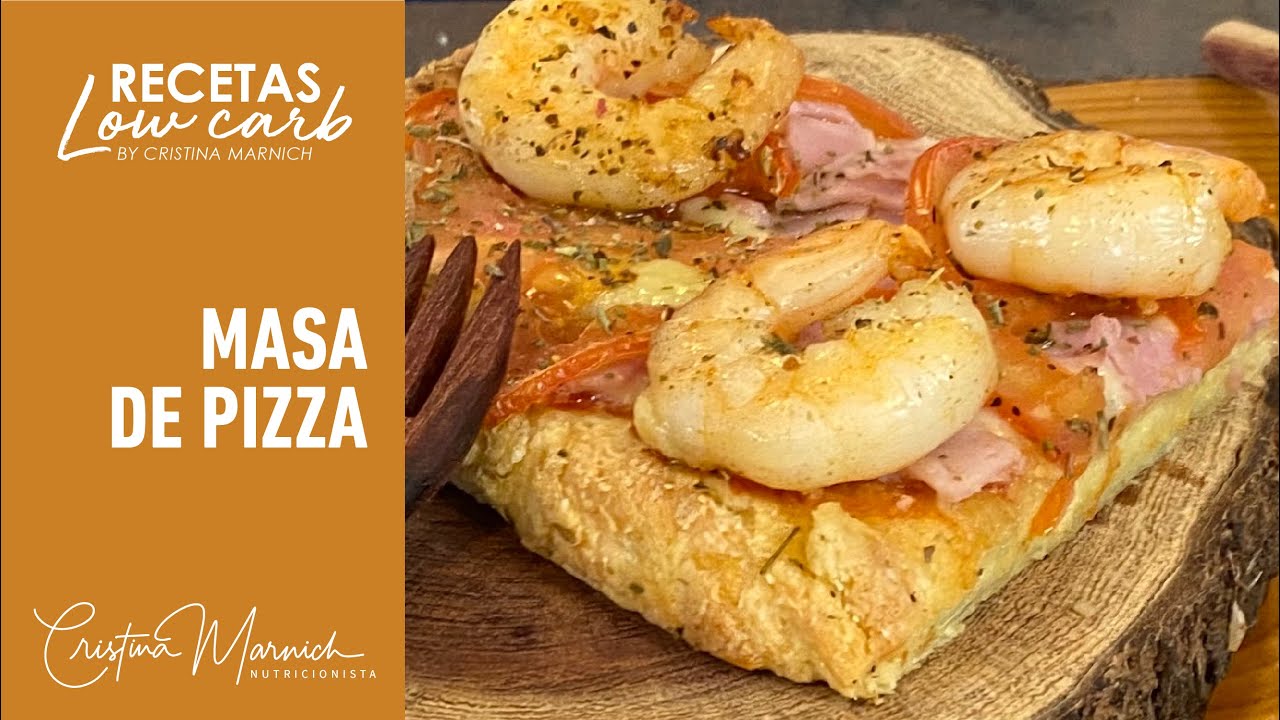 Receta masa pizza keto con arrurruz y harina de coco - Blog Conasi