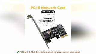 1000Mbps PCIE To RJ45 Network Card 10/100/1000Mbps RJ45 PCI Express Converter LAN Etherent Gigabit A