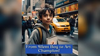 From Silent Boy To Art Champion Ethans Inspiring Journey Of Hard Work And Triumph