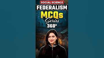 Social Science 360°MCQs Series Federalism #shortvideo  #socialscience #sst #cbseclass10