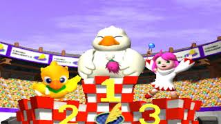 game đua xe thú huyền thoại ( Chocobo Racing ) điện tử đĩa ps1 *** screenshot 4