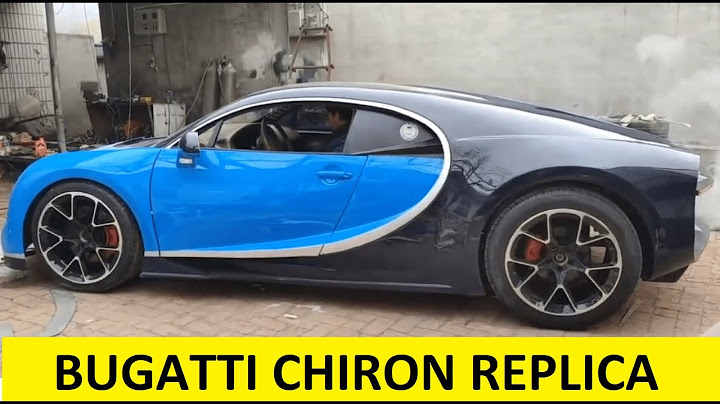 Полный | Самодельный Bugatti Chiron | Реплика Бугатти Хирон.