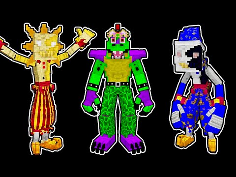НОВЫЙ МОД МАЙНКРАФТ ФНАФ 9 СБ СЕКЬЮРИТИ БРИЧ FNAF 9 SECURITY BREACH MINECRAFT