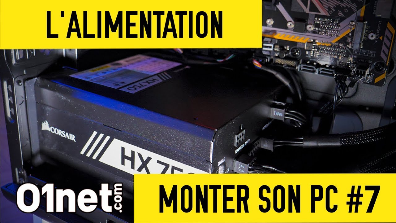 TUTO] Installer une Alimentation - Corsair Rm 850 Gold 