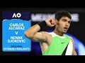Carlos Alcaraz v Novak Djokovic Extended Highlights | Australian Open 2026 Final