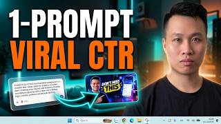 How I Make Viral YouTube Thumbnails Using ChatGPT Create High-CTR