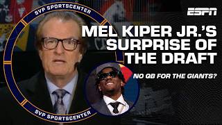 Mel Kiper Jr.'s SURPRISE OF THE DRAFT 👀 New York Giants didn't take J.J. McCarthy | SC with SVP