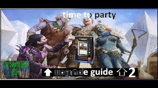 Party Time precon upgrade guide 2