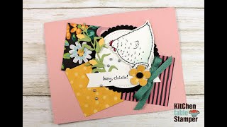 Kitchen Table Stamper Hey Chick Birt ay Chick Stamp a Stack Blushing Bride Hey Chick Card 4 of 5