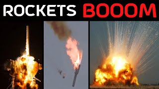 Rocket Launch Failures and Explosions Compilation (2016-1942)