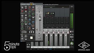 5-Minute UAD Tips: SSL 4000 E Series Channel Strip