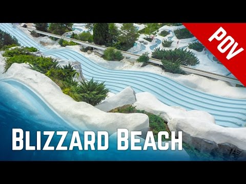 Vidéo: Parc aquatique Blizzard Beach à W alt Disney World, Floride