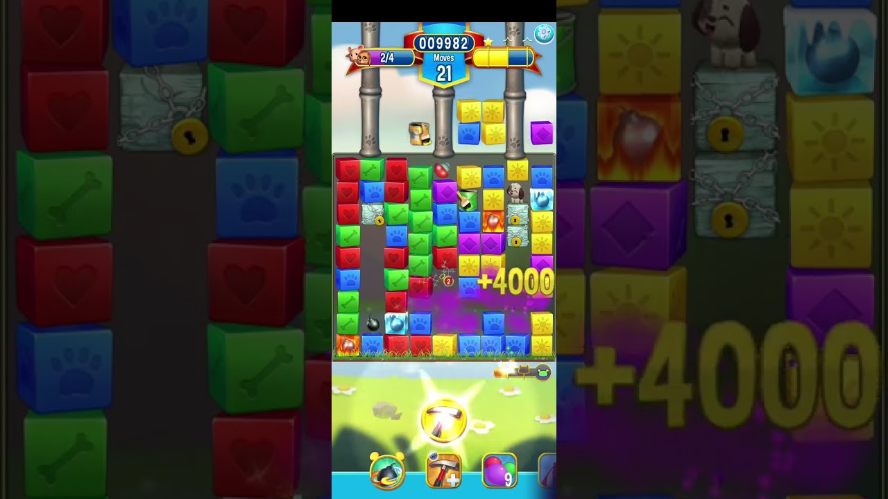 Pet Rescue Saga level 4461 no boosters