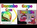 Desenhando Gorpo e Dree Elle  - He man