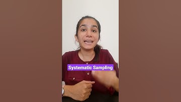 Systematic Sampling | Probability Sampling | Research Methodology #shorts #short #shortsvideo