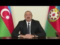 Prezident İlham Əliyev xalqa müraciət edib - 01.12.2020