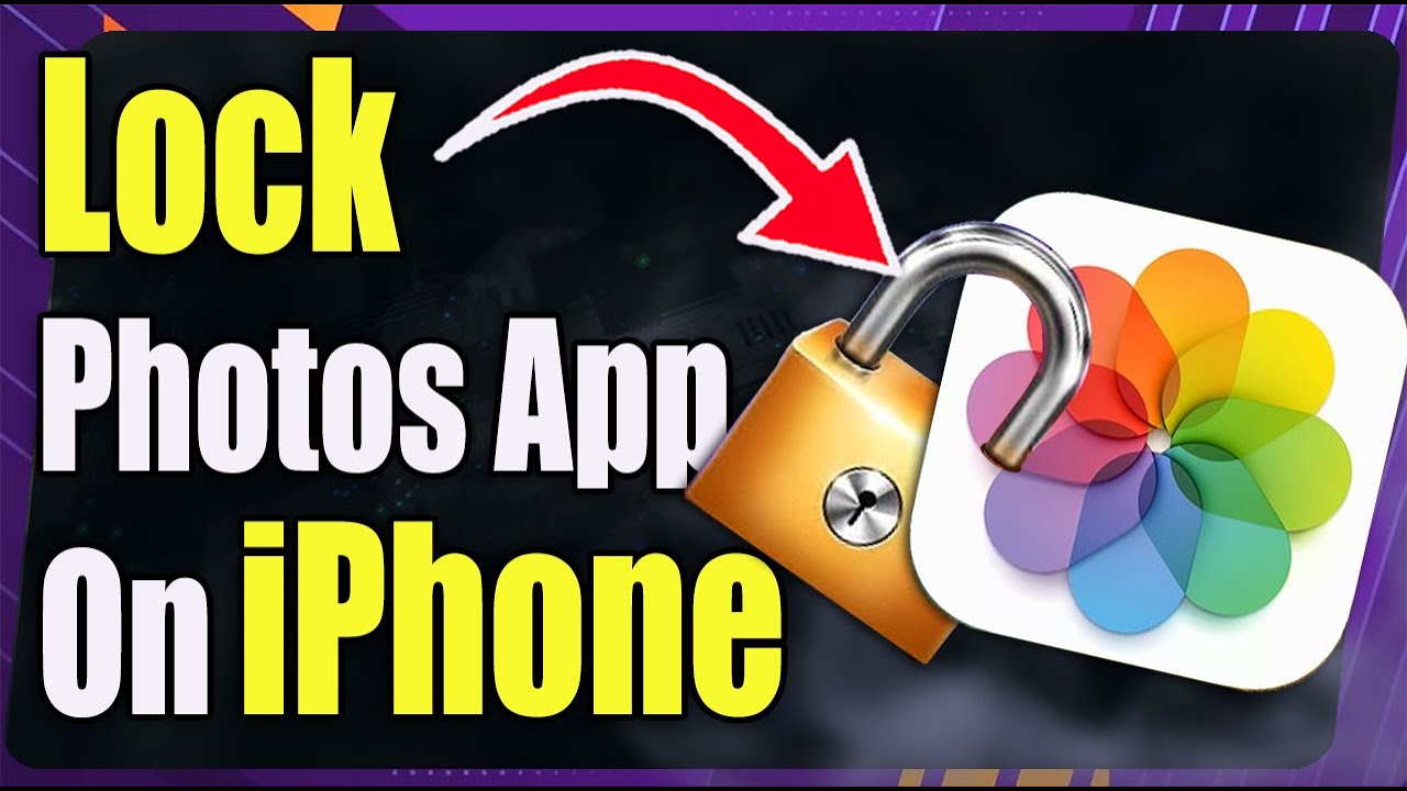 How to Lock Photos App on iPhone - FULL GUIDE