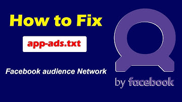 How to Fix app-ads.txt in Meta Facebook Audiance Network | Monetize your App