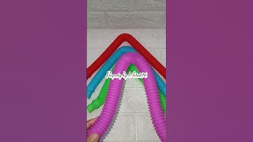 SO SATISFYING! POP-TUBE Robot ASMR #poptubes #satisfyingvideo #relaxing #shorts #toys #diy #funny