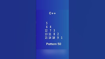 5641273131182 number pattern C++ online assessment#placementpreparation#tcs#wipro#infosys#coding#c++