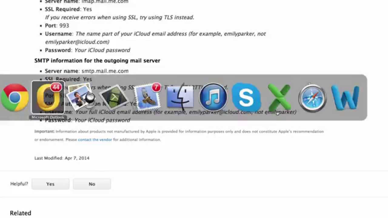 setting icloud mail in outlook setting icloud mail in outlook