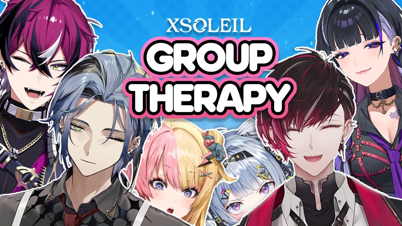 xsoleil's first collab was a group therapy session
