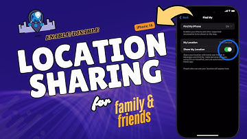 How to Enable/Disable Share My Location With Family and Friends on iPhone 16