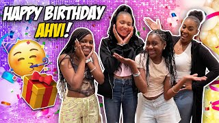 CELEBRATING AHVI'S BIRTHDAY EARLY WITH HER BEST FRIENDS! - YouTube