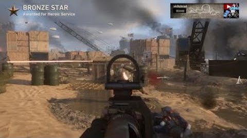 Call of Duty WW2 Crazy 5 man kill feed in shipment