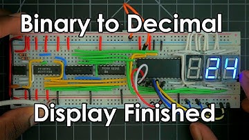 8-Bit Decimal Display Finished | 8 Bit CPU