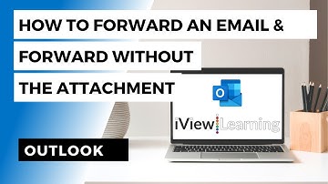 How to forward an email and forward without the attachment in Outlook