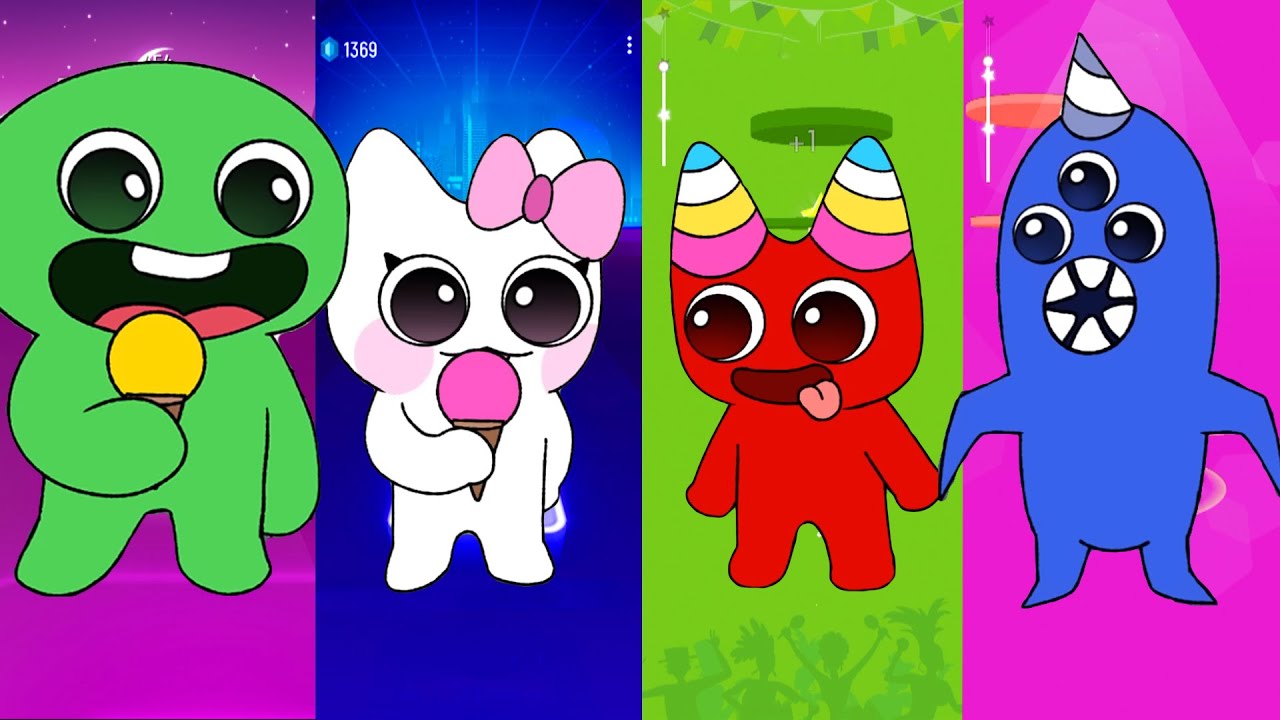 Garten of BanBan: Believer x Dance Monkey x Bones x Enemy - YouTube