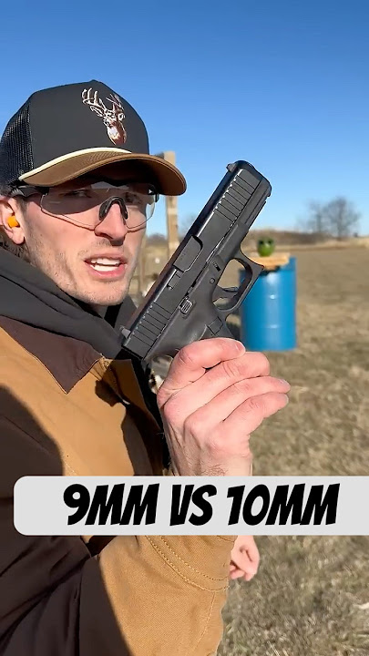 How big of a difference between 9mm and 10mm bullet?