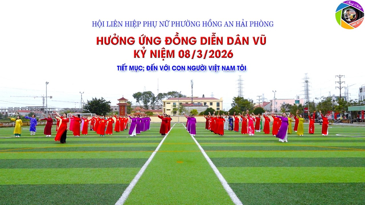 Đồng diễn dân vũ - Đến với con người Việt Nam tôi
