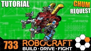 Robocraft - MK8 Medic Mech 'BunnyBot' Let's Build