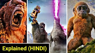 Godzilla x Kong: The New Empire Explained in HINDI | Godzilla x Kong Full Movie Explained In HINDI