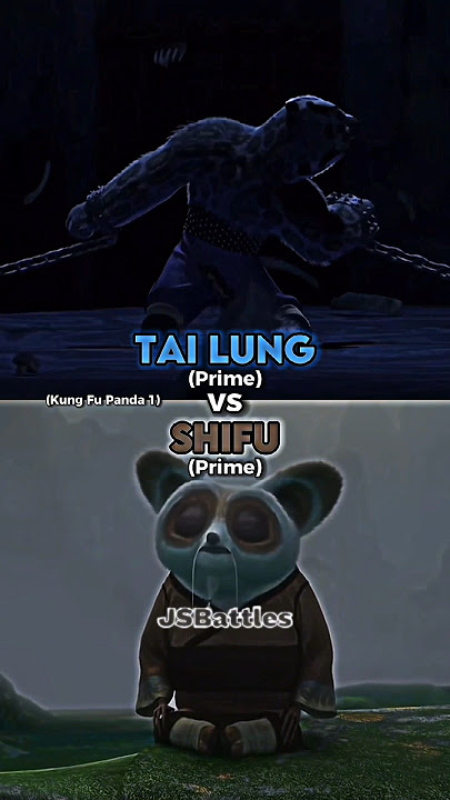 Tai Lung vs Shifu