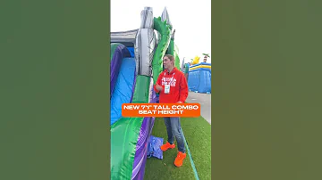 We Created A 7ft Tall Combo Seat Height Bouncehousebusiness Bouncehouse Partyrentals 