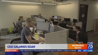 CEO salaries soar