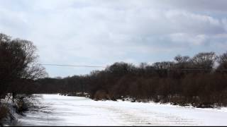 Подрыв льда на реке Арсеньевке(В настоящее время на реке Арсеньевка в Яковлевском районе Приморского края ведутся подрывные работы. 20..., 2013-03-21T06:34:34.000Z)