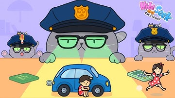 Hide and seek cat escape Live (27/100) #catgame  #hide&seekcat